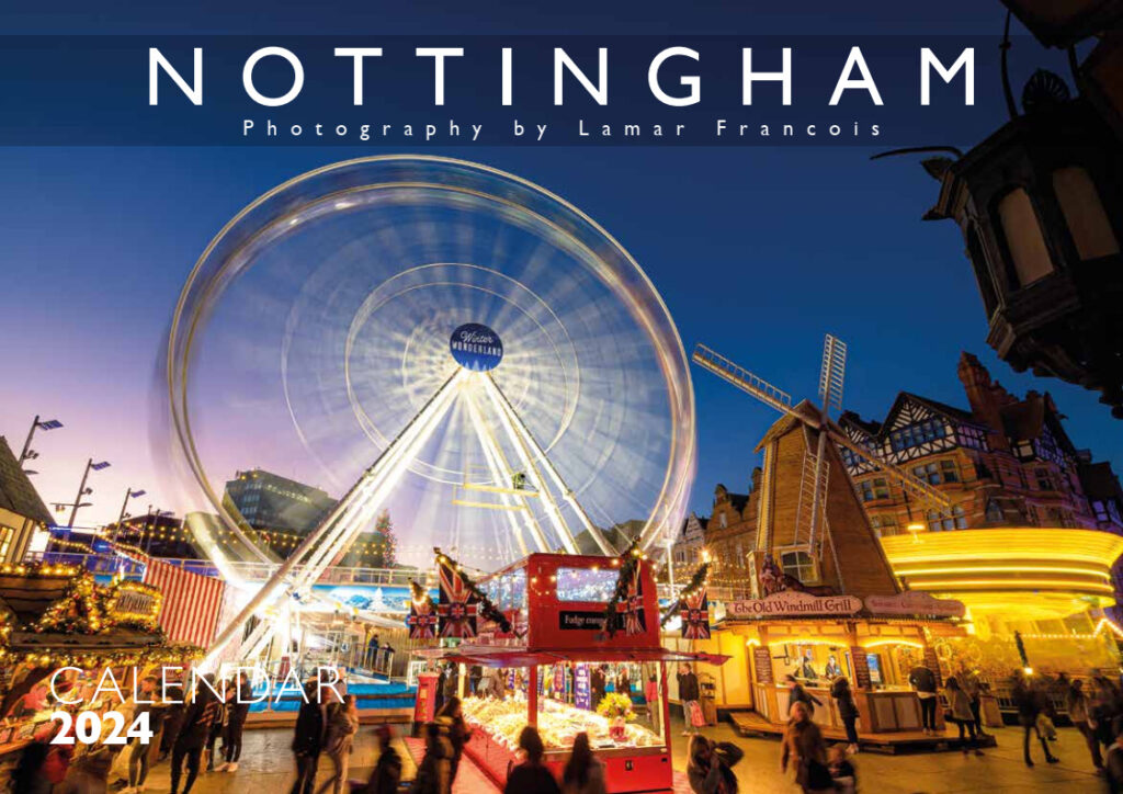 Nottingham Calendar 2024 Pictured by Lamar